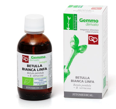 Betulla Bianca Savia Orgánica Macerado en Glicerina 100 ml