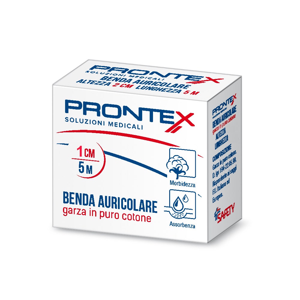 Auricular Vendaje Prontex 5mx1cm-3