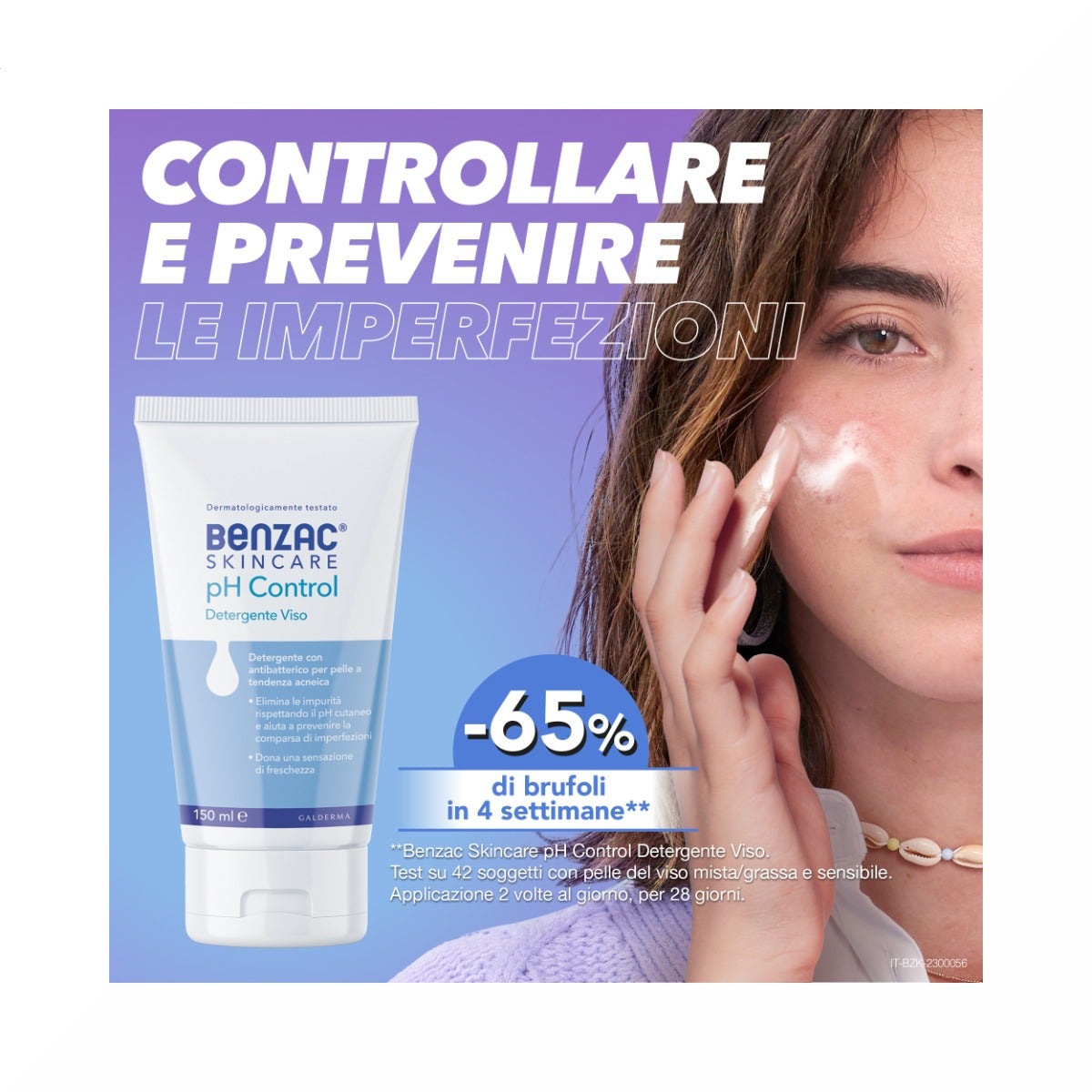 Benzac Skincare Ph Control Limpiador Facial Piel Acneica 150ml-7