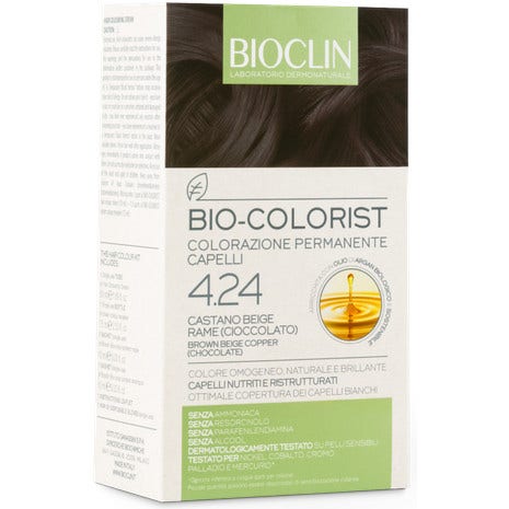 Bioclin Bio Colorist Coloración Permanente 4.24 Castaño Beige Cobre-2