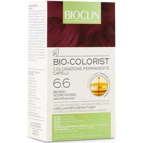 Bioclin Bio Colorist Coloración Permanente 6.6 Rubio Oscuro Rojo-2
