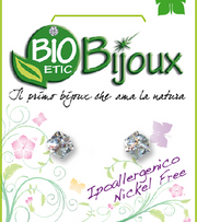 Pendiente de cubo de cristal de 4 mm de Bioetic Bijoux-1