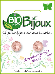 Biobijoux Xirius 7.15mm Pendiente Rosa Vintage-1