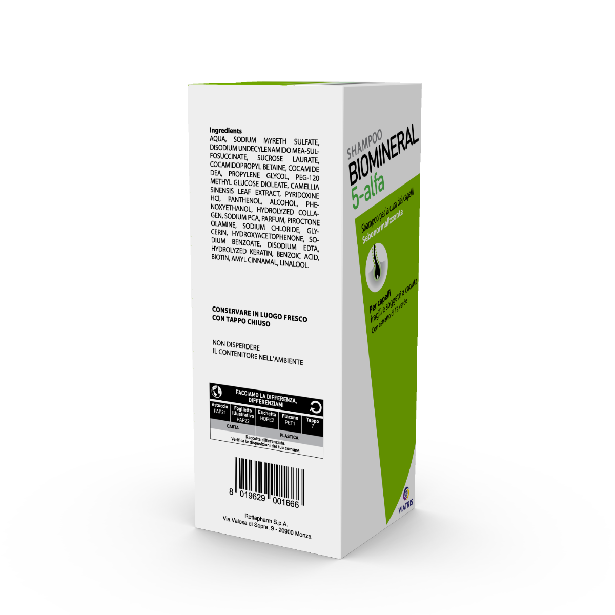 Champú tratante Biomineral 5 Alfa 200ml-7