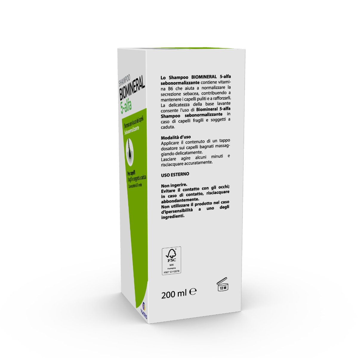 Champú tratante Biomineral 5 Alfa 200ml-8