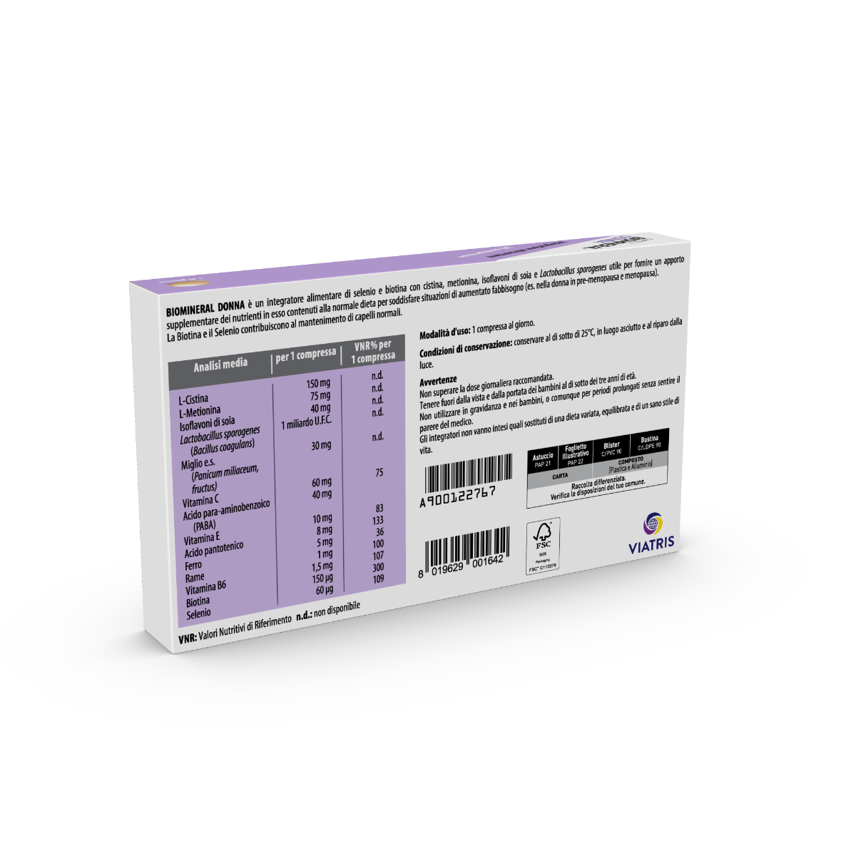 Biomineral Mujer 30 Comprimidos-3