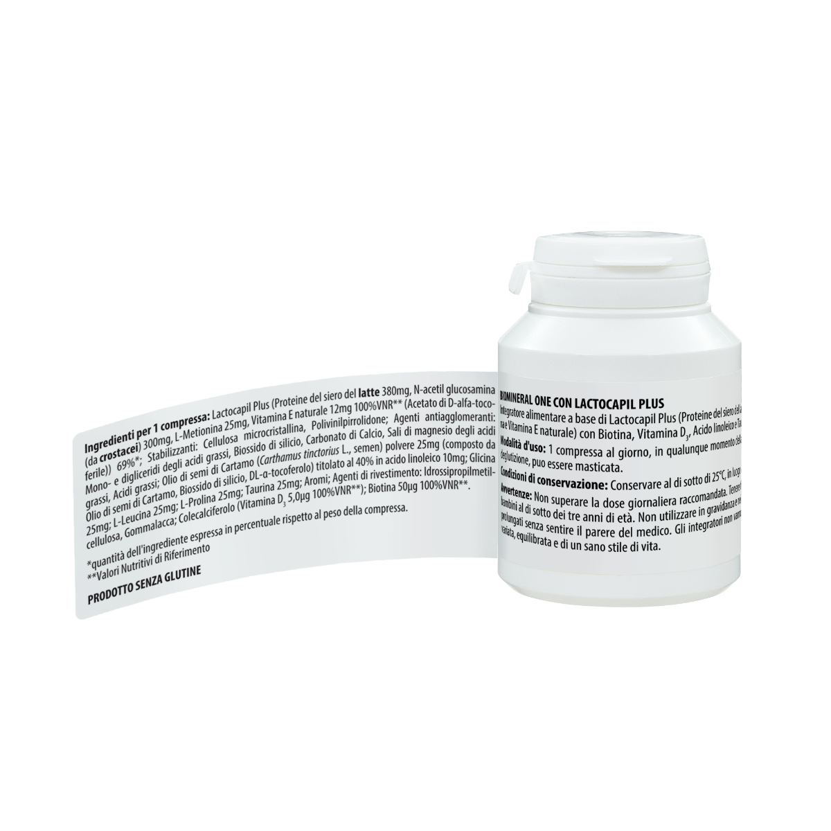 Biomineral One Lacto Plus Cabello 90 Comprimidos-8