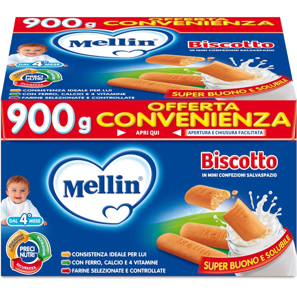 Galleta Mellin Entera 900g 4Mesi+-2