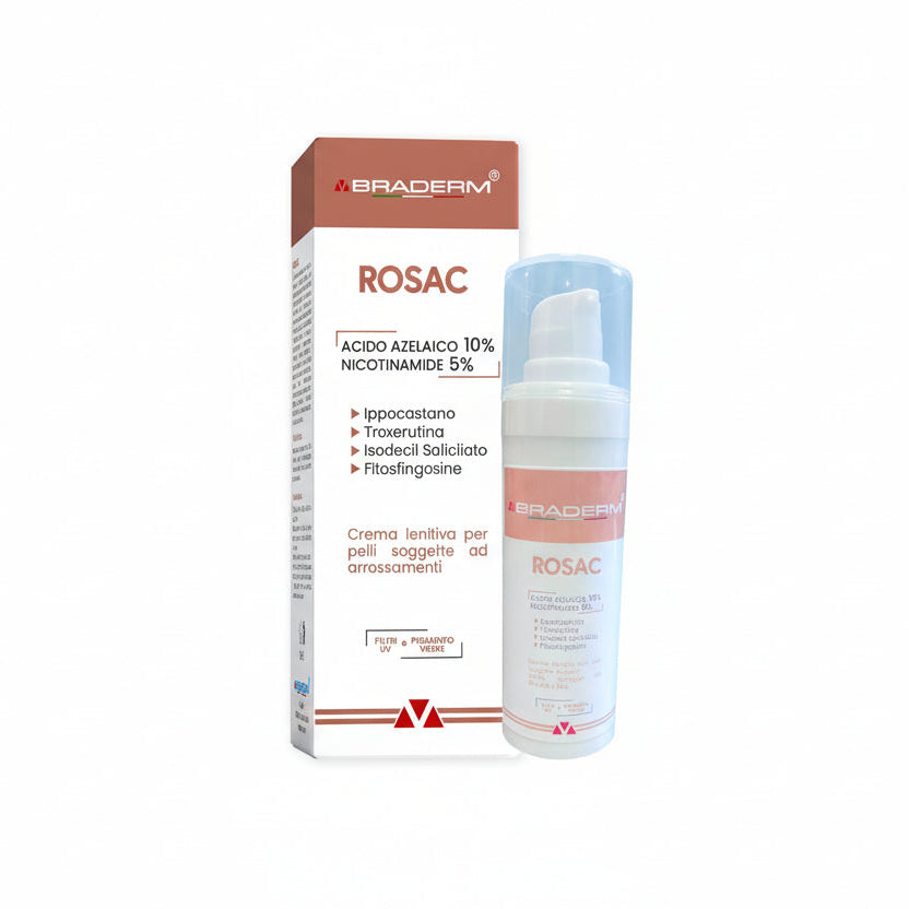 Braderm Rosac Crema facial calmante 30 ml
