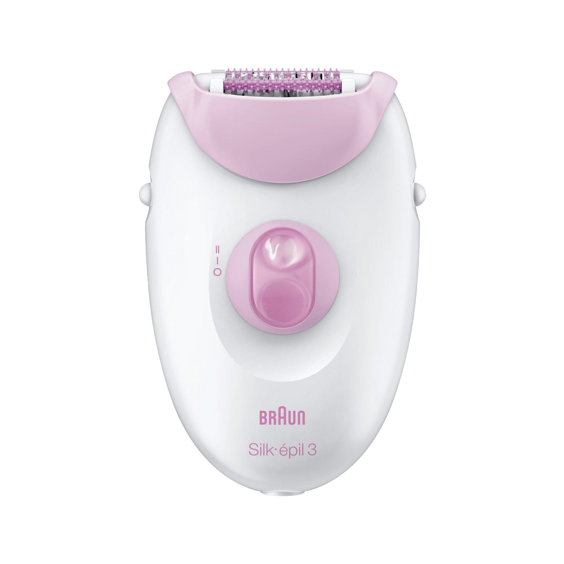 Depiladora Braun Silk-Epil 3 SE3270 Piernas y cuerpo Blanco Rosa-1