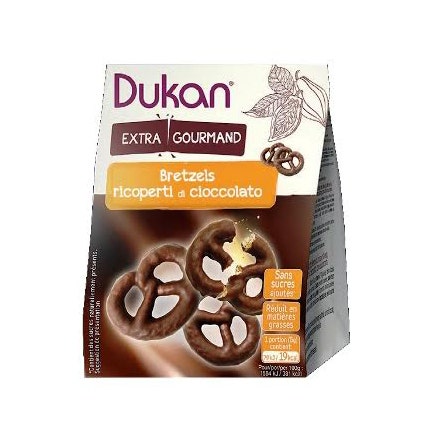 Dukan Bretzel Chocolate Negro 100g-2