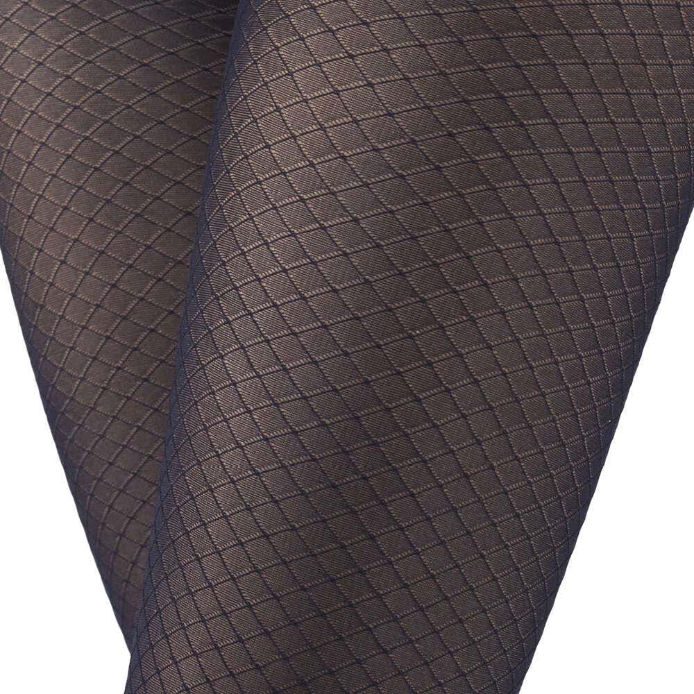 Solidea Burlesque 70 Denier Sheer Black Tamaño Mediano-2
