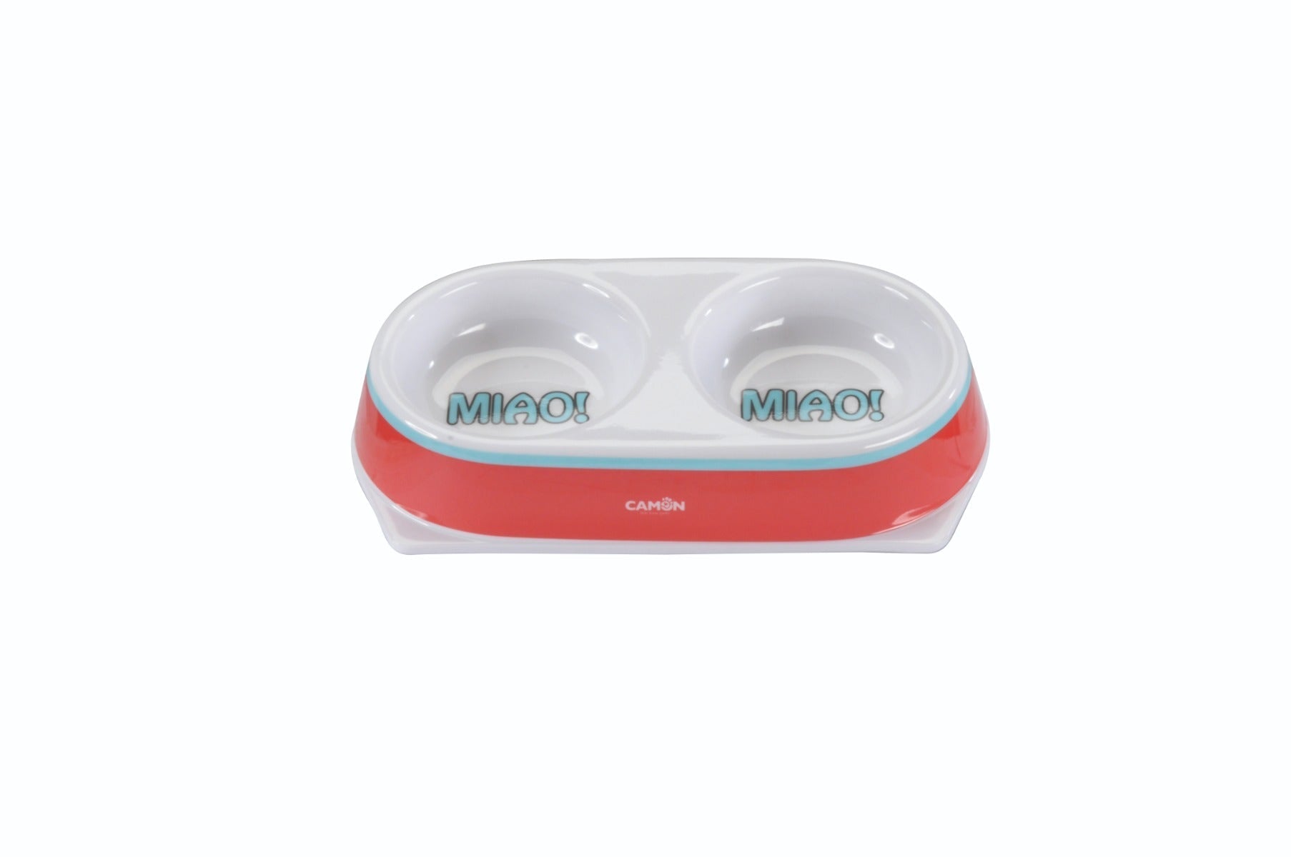 Camon Ciotola In Melamina Doppia Gatto 180ml