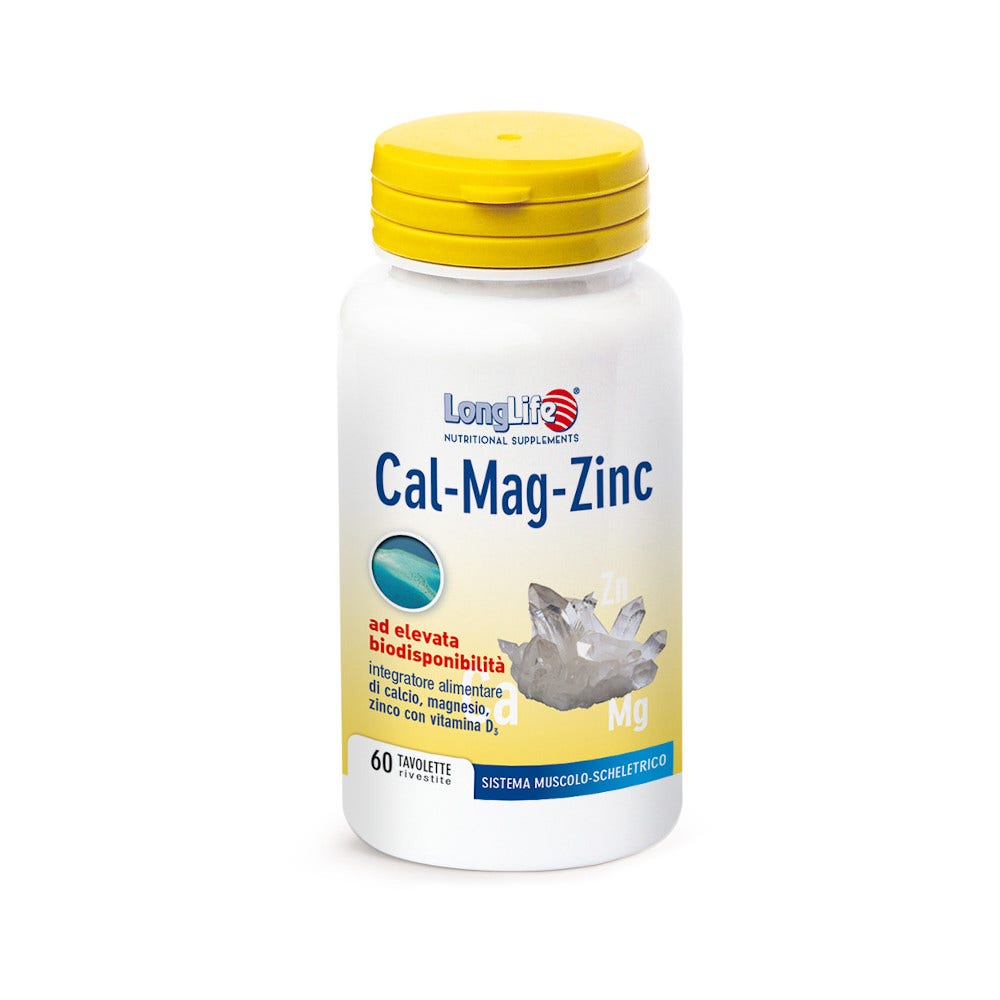 Longlife Cal-Mag-Zinc 60 Comprimidos-4