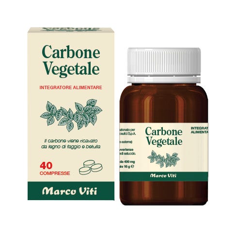 Carbone Vegetale 40 Compresse-2