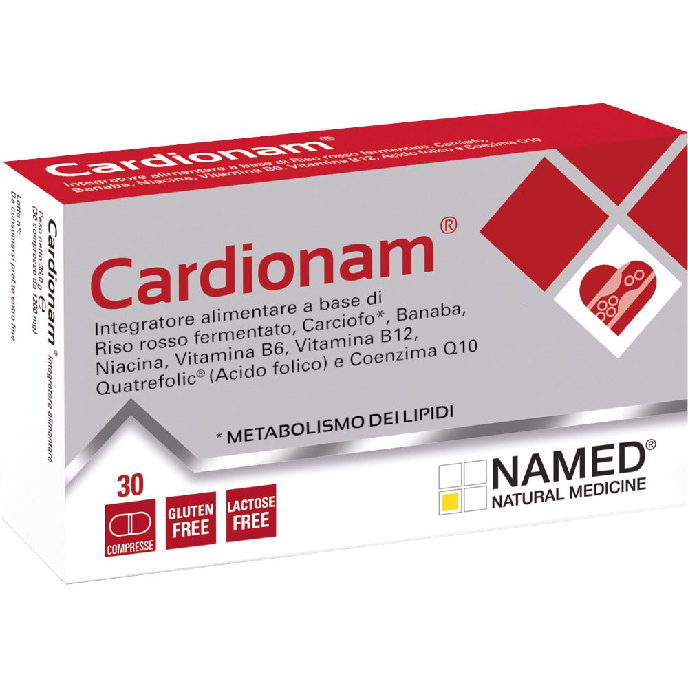 Named Cardionam 30 comprimidos - Complemento cardiovascular