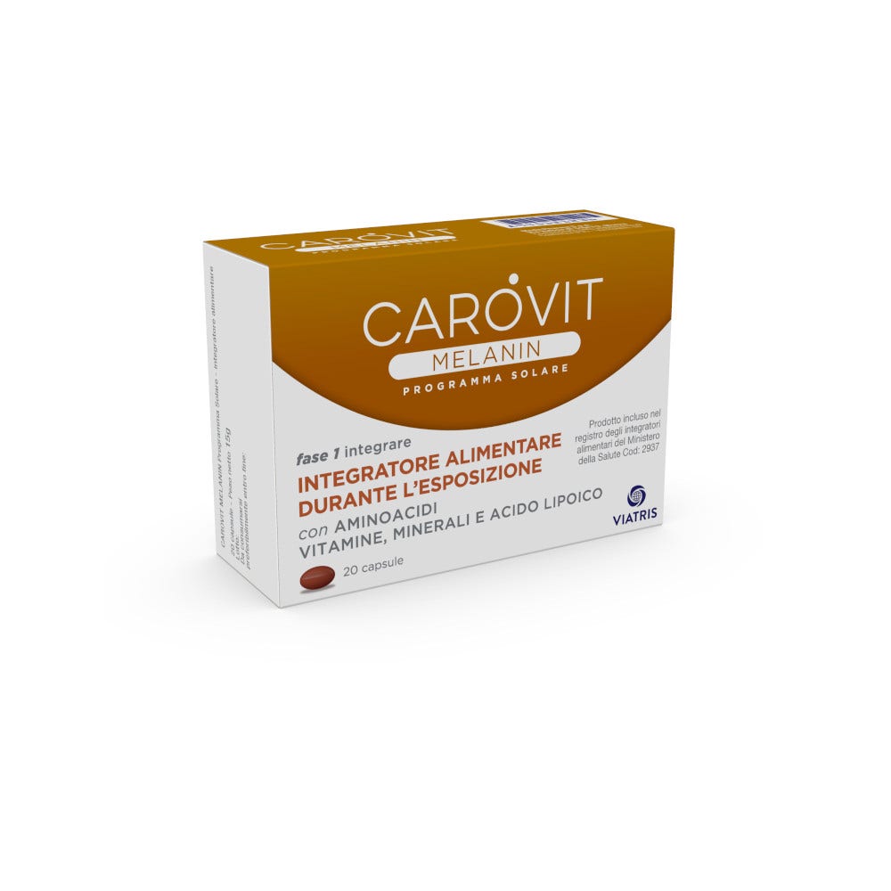 Carovit Melanina 20 Cpsulas-2