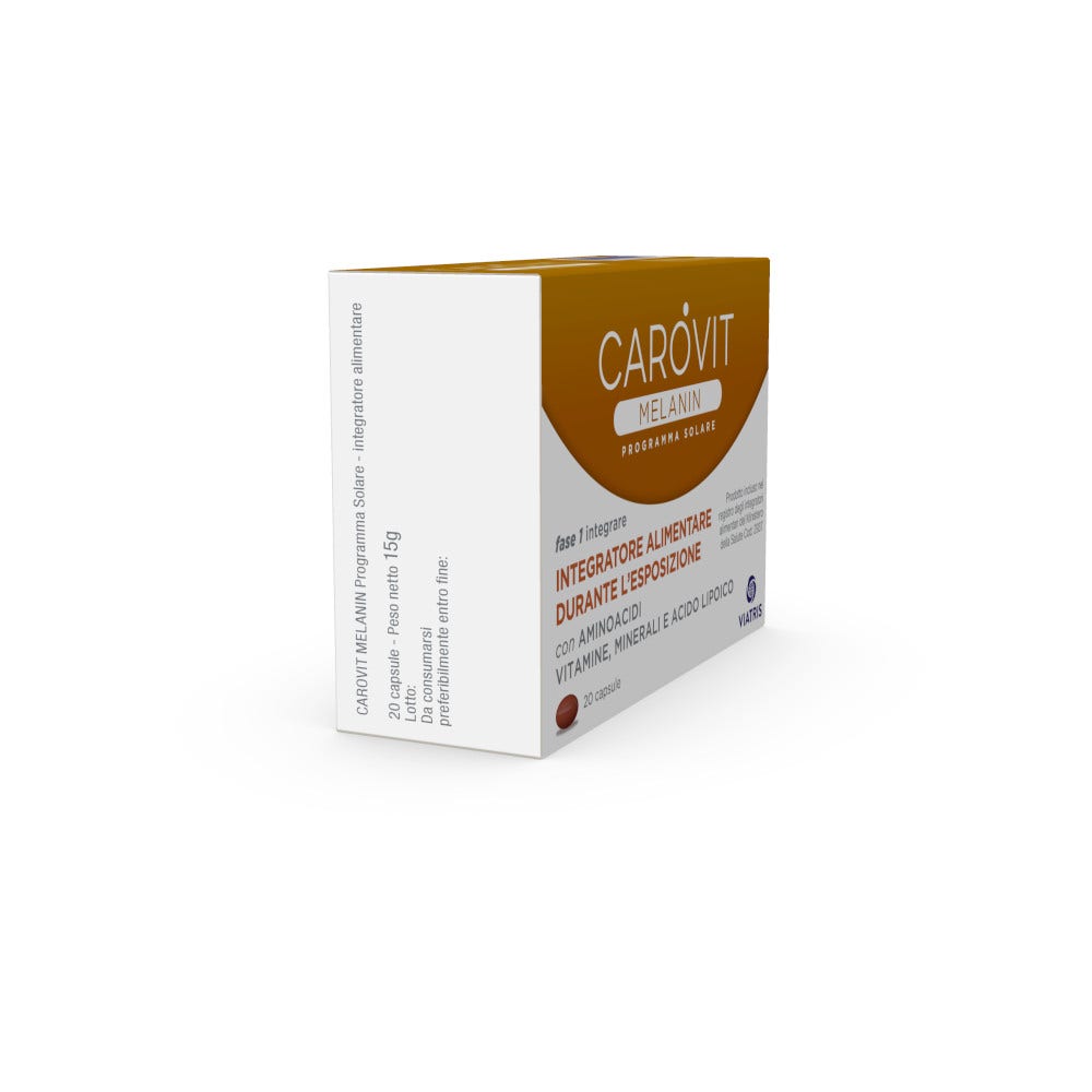 Carovit Melanina 20 Cpsulas-3