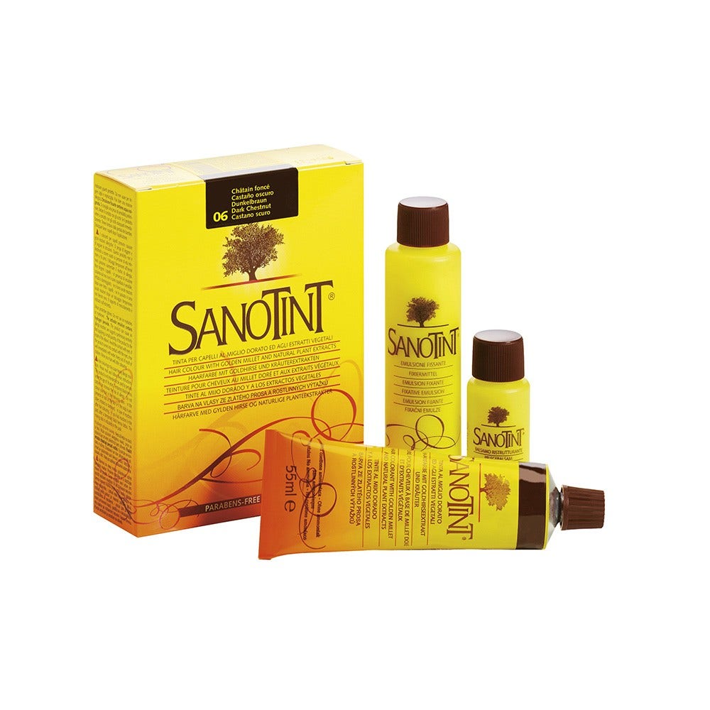 Sanotint Tinte Capilar 06 Castaño Oscuro 125ml-2