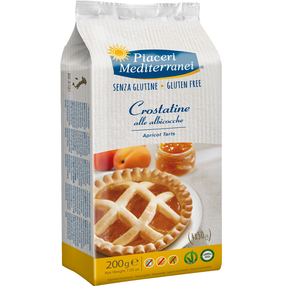 Piaceri Mediterranei Tartas De Albaricoque 4x50g-1