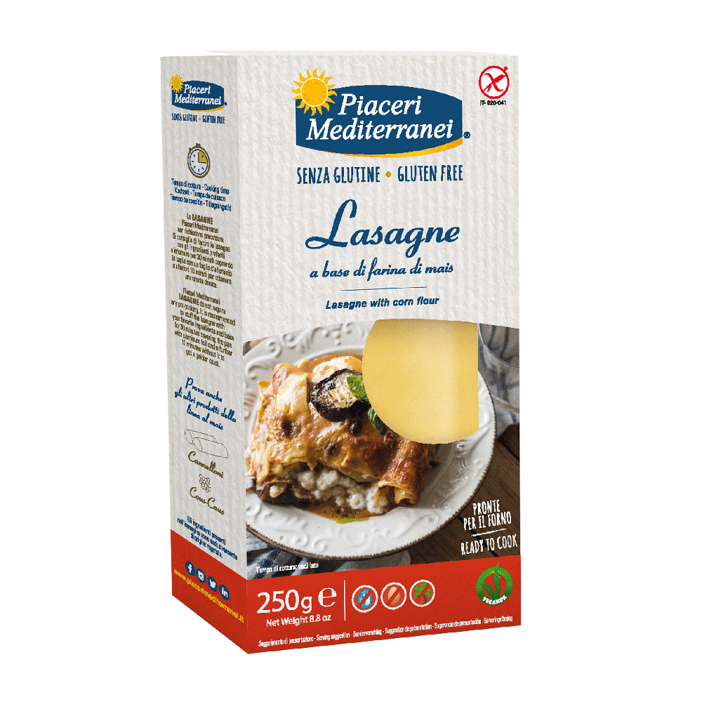Placeres Mediterráneos Lasaña 250g-2