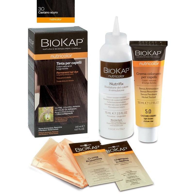 Biokap Nutricolor Tinte 3.0 Castaño Oscuro-2