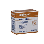 Leukopor Parche Hipoalergénico Tnt 2,5x920cm Con Dispensador-3