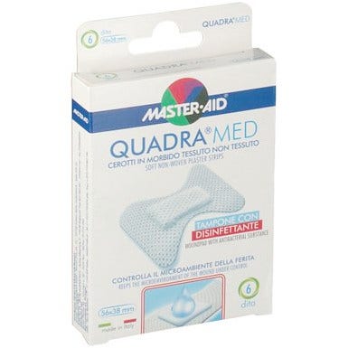 Parche Master Aid Quadramed 6 Piezas-2