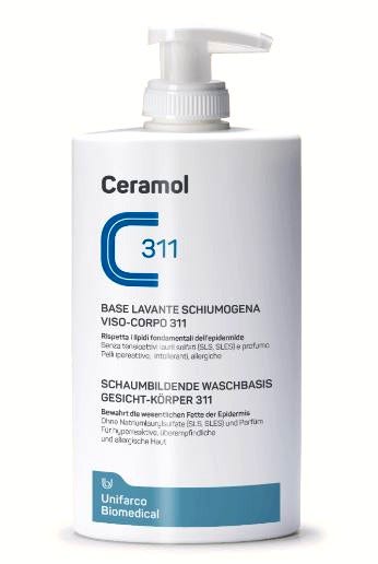 Ceramol base Gel Espumoso Rostro Cuerpo 400ml-2