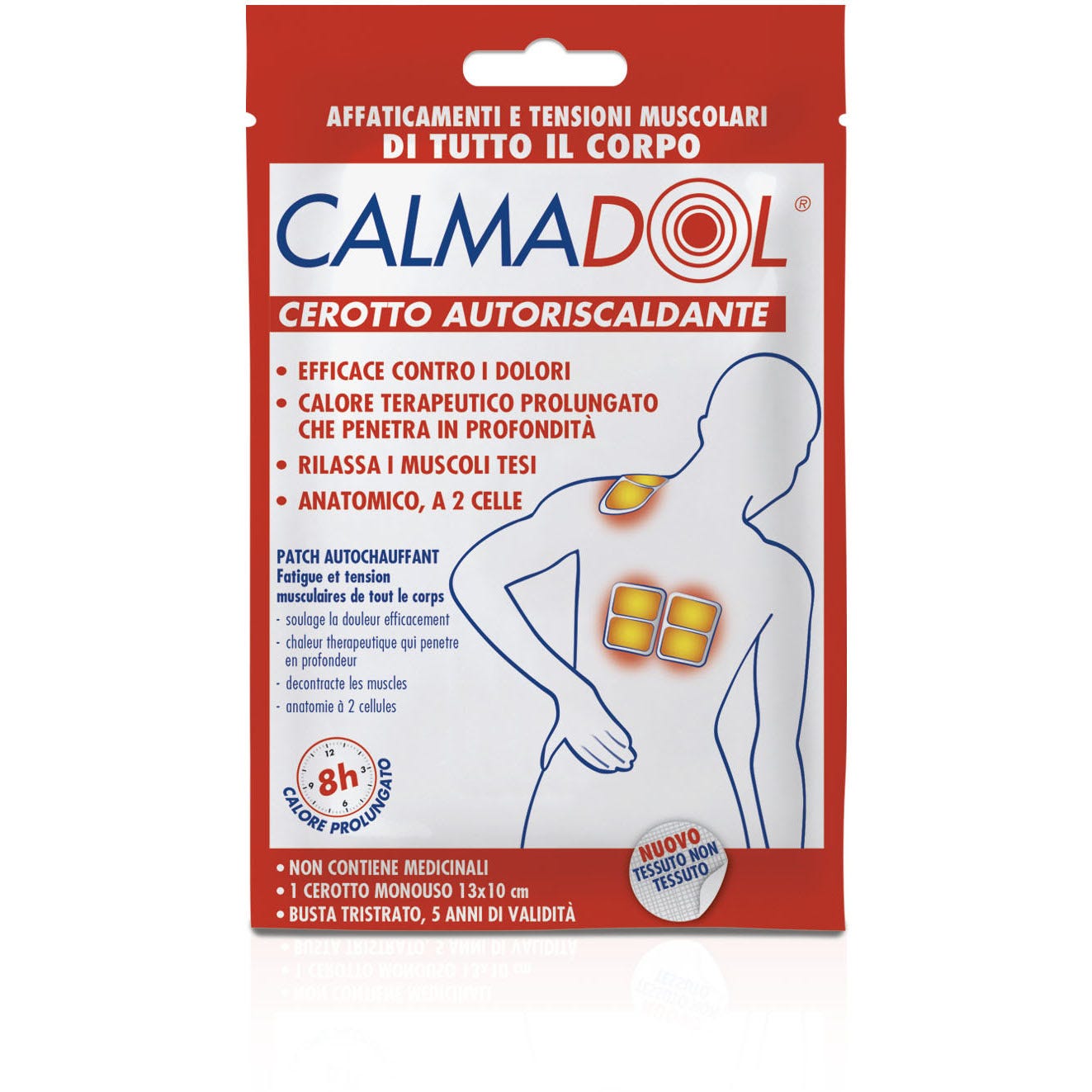 Calmadol Parche Autocalentable para Todo el Cuerpo 1 Pieza-3