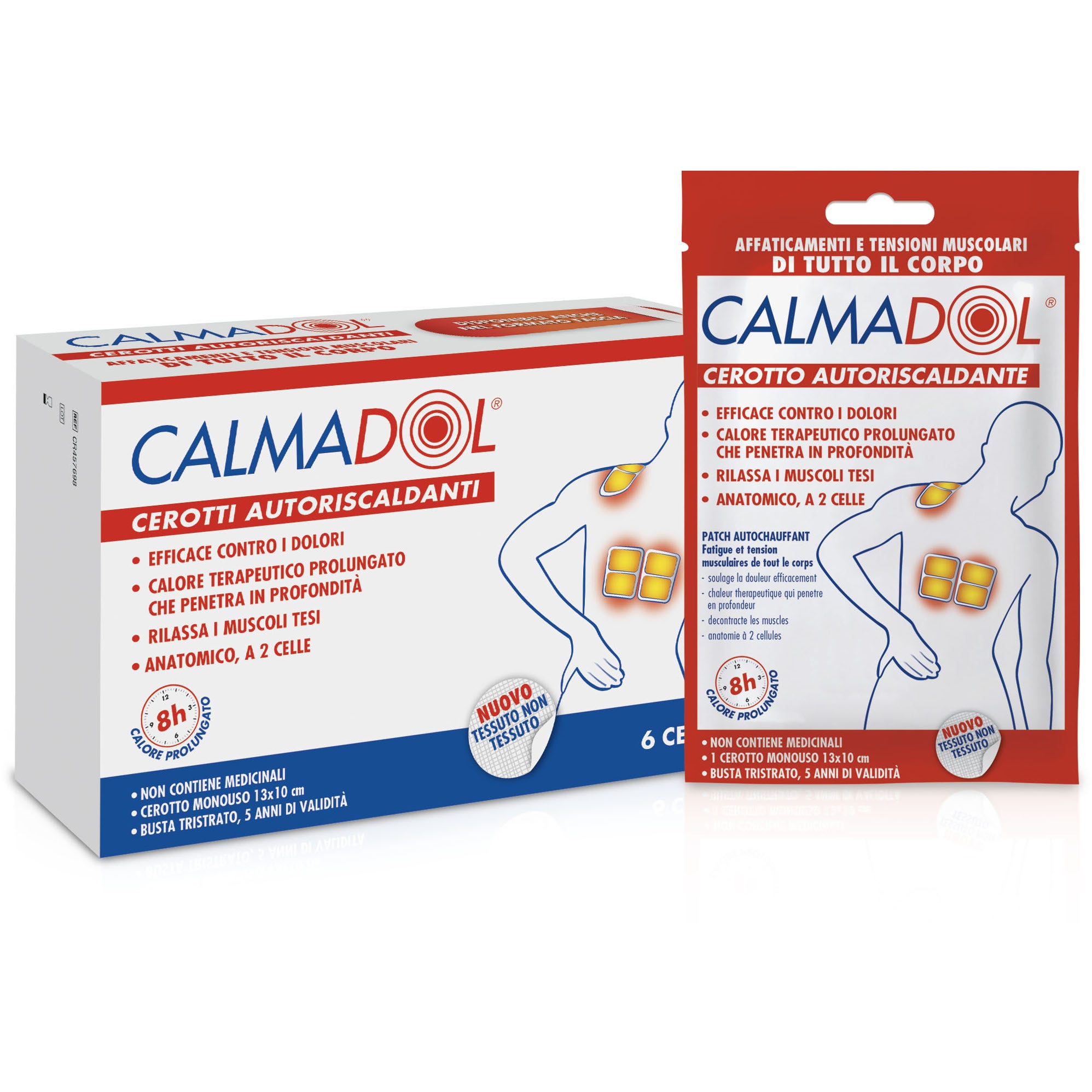 Parche Calefactor Calmadol 6 Piezas-3