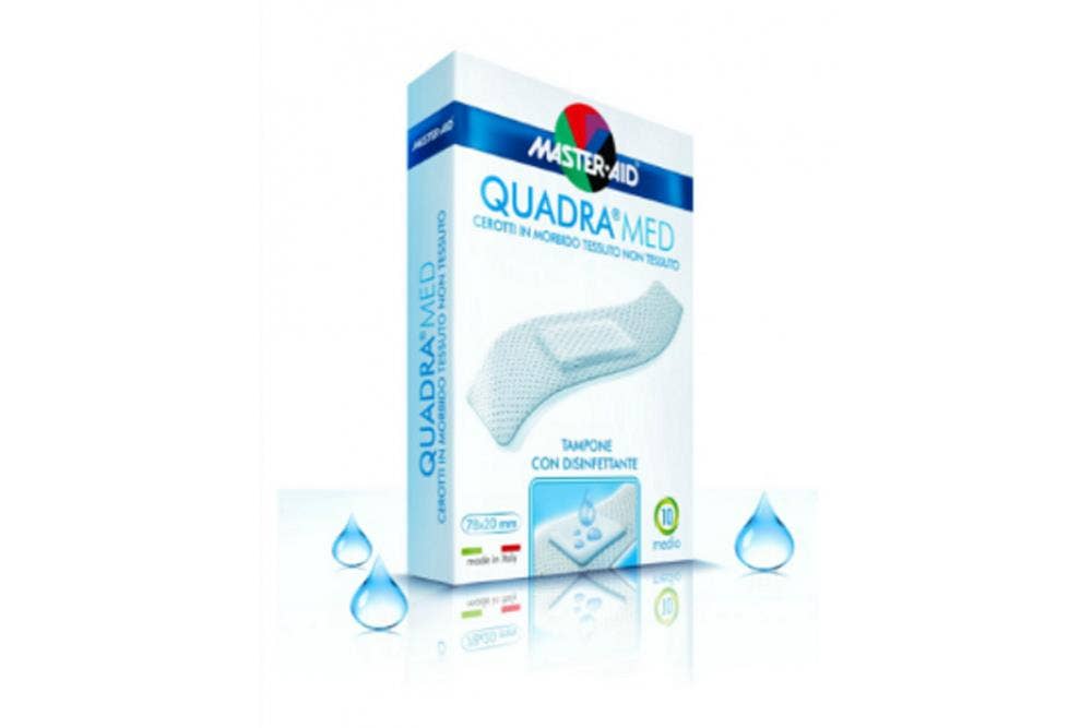 Quadramed Parche Dermoactivo Tira Grande 10 Piezas-2