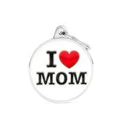 Medaglietta Per Cani E Gatti Personalizzata I Love Mom