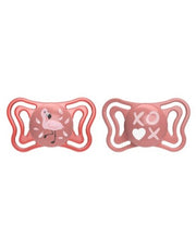 Chicco Physoforma Light Chupete de silicona rosa, 2 unidades, 6-16 meses