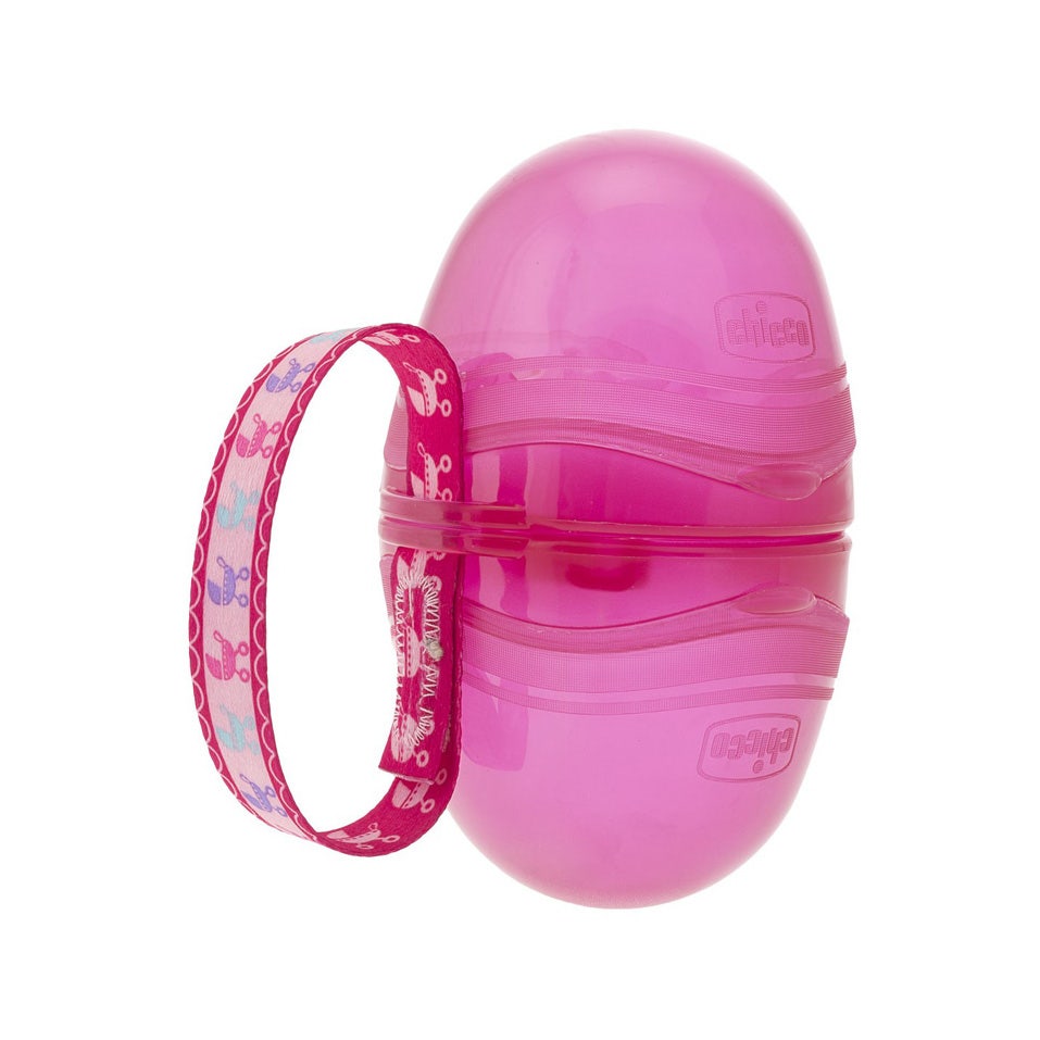 Chupetero Doble Chicco Rosa-3