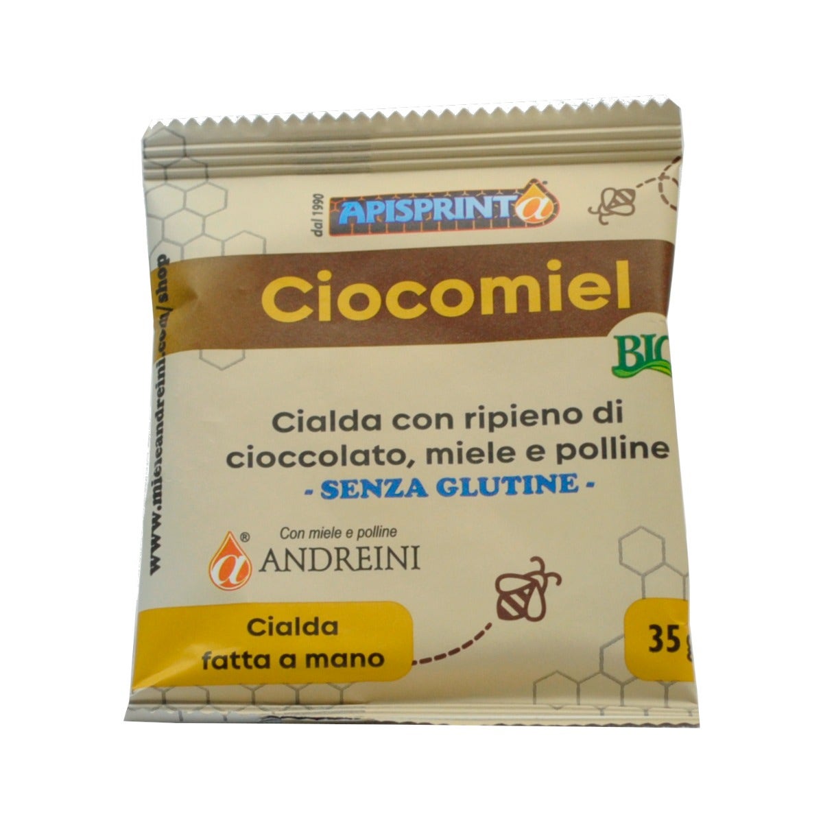 Apisprint Ciocomiel Oblea Ecológica Sin Gluten 35g-1