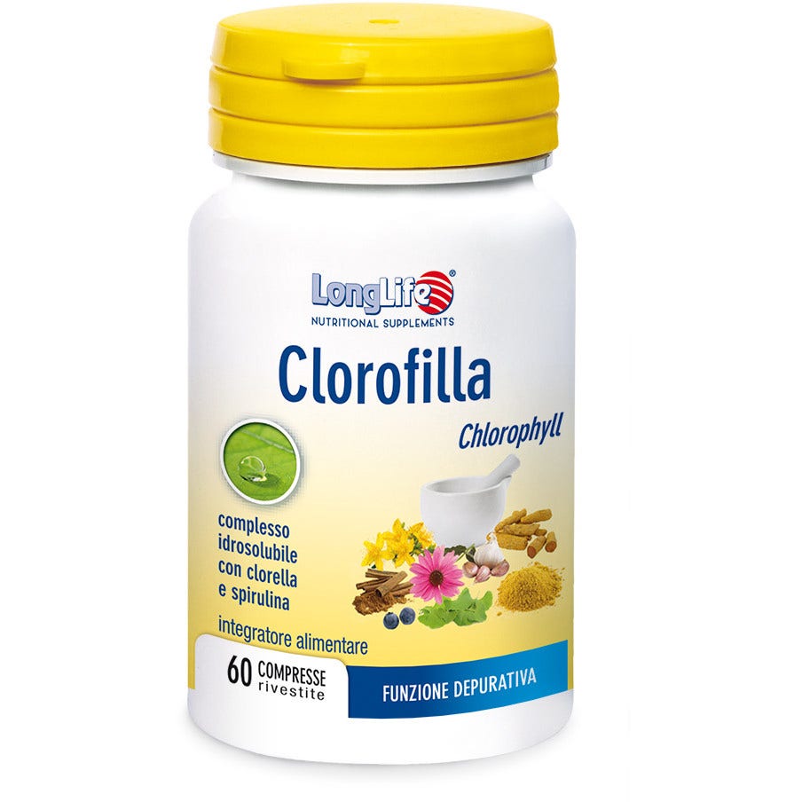 Longlife Clorofila 60 Comprimidos-1
