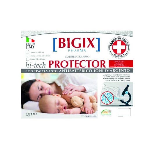 Protector de colchón doble 170x200-2