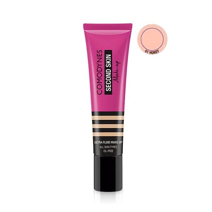 Comodynes Ultra Fluid Make Up Base de Maquillaje Fluida Color N.01 Miel 30ml-1