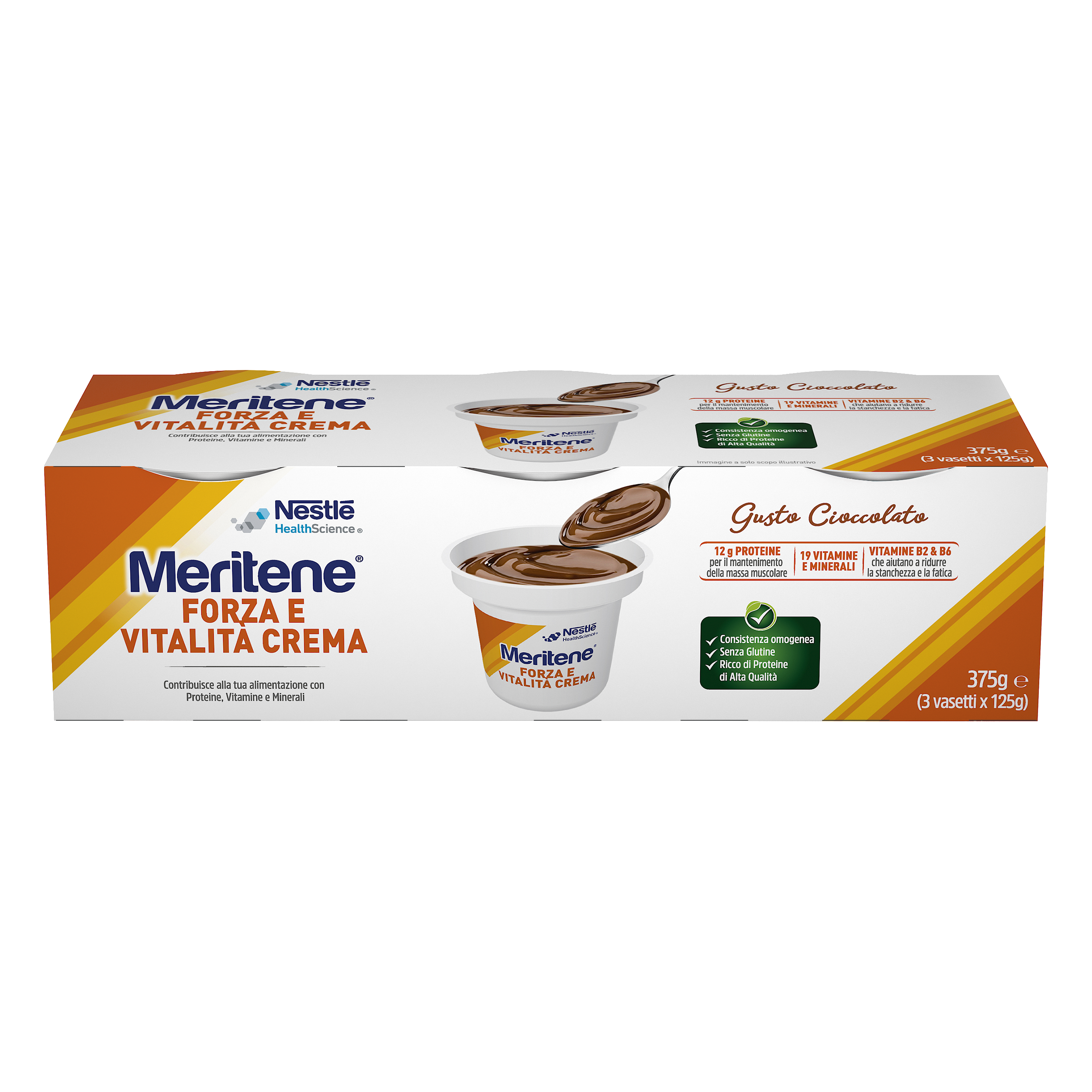 Meritene Crema Chocolate 3x125g-2