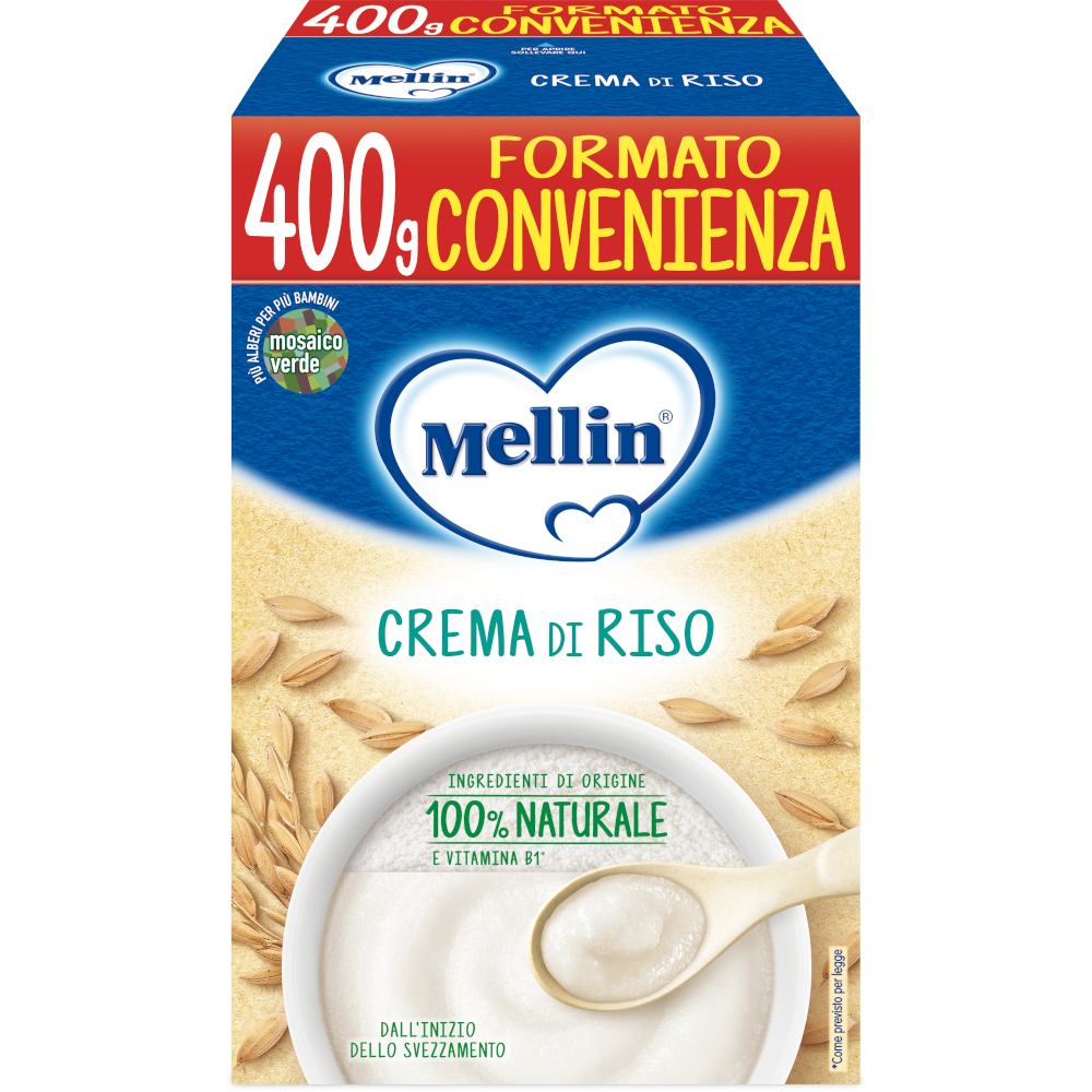 Mellin Crema Di Riso 400 g