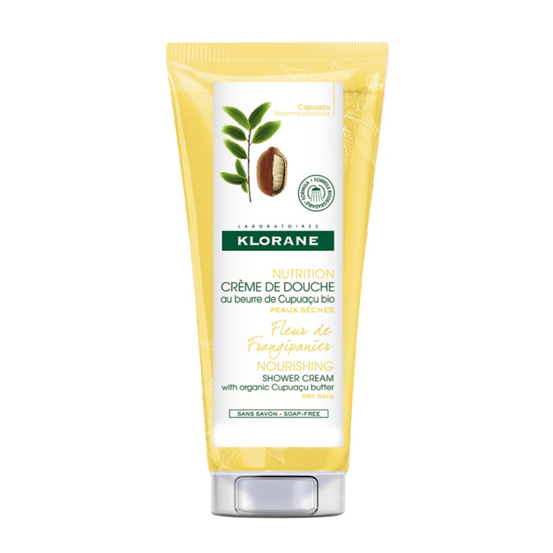 Klorane Crema de Ducha Flor Frangipane 75ml-1