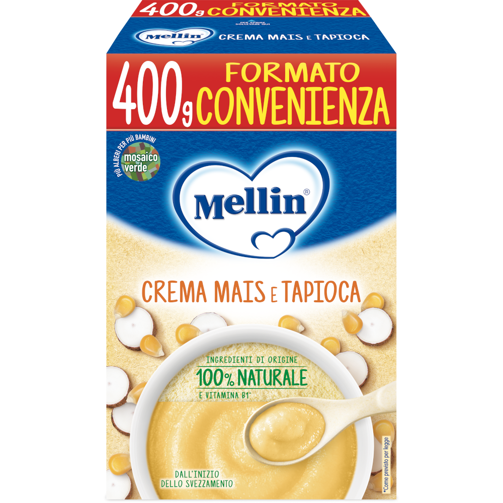Mellin Crema Mais Tapioca 400g