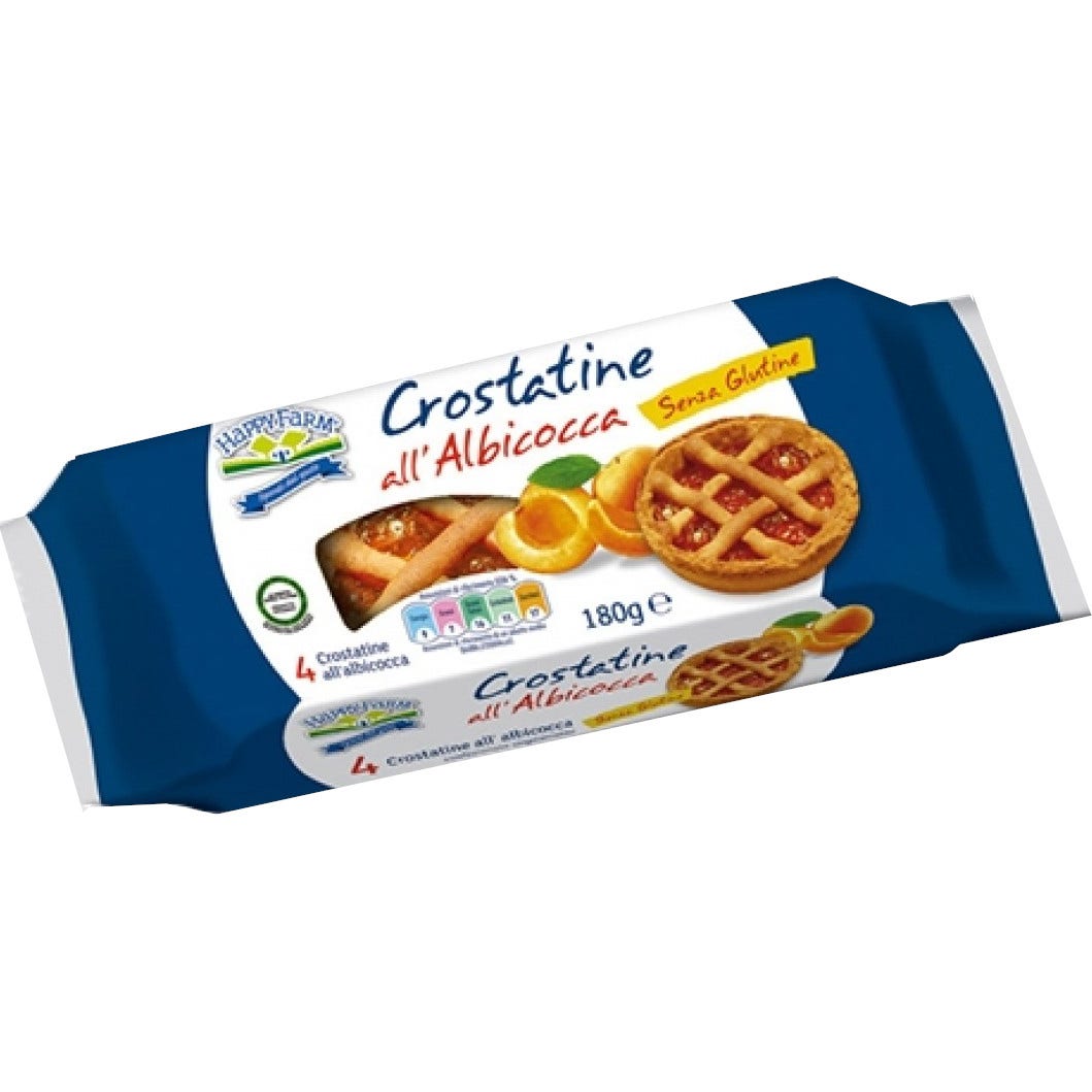 Happy Farm Tarta De Albaricoque Sin Gluten 180g-3