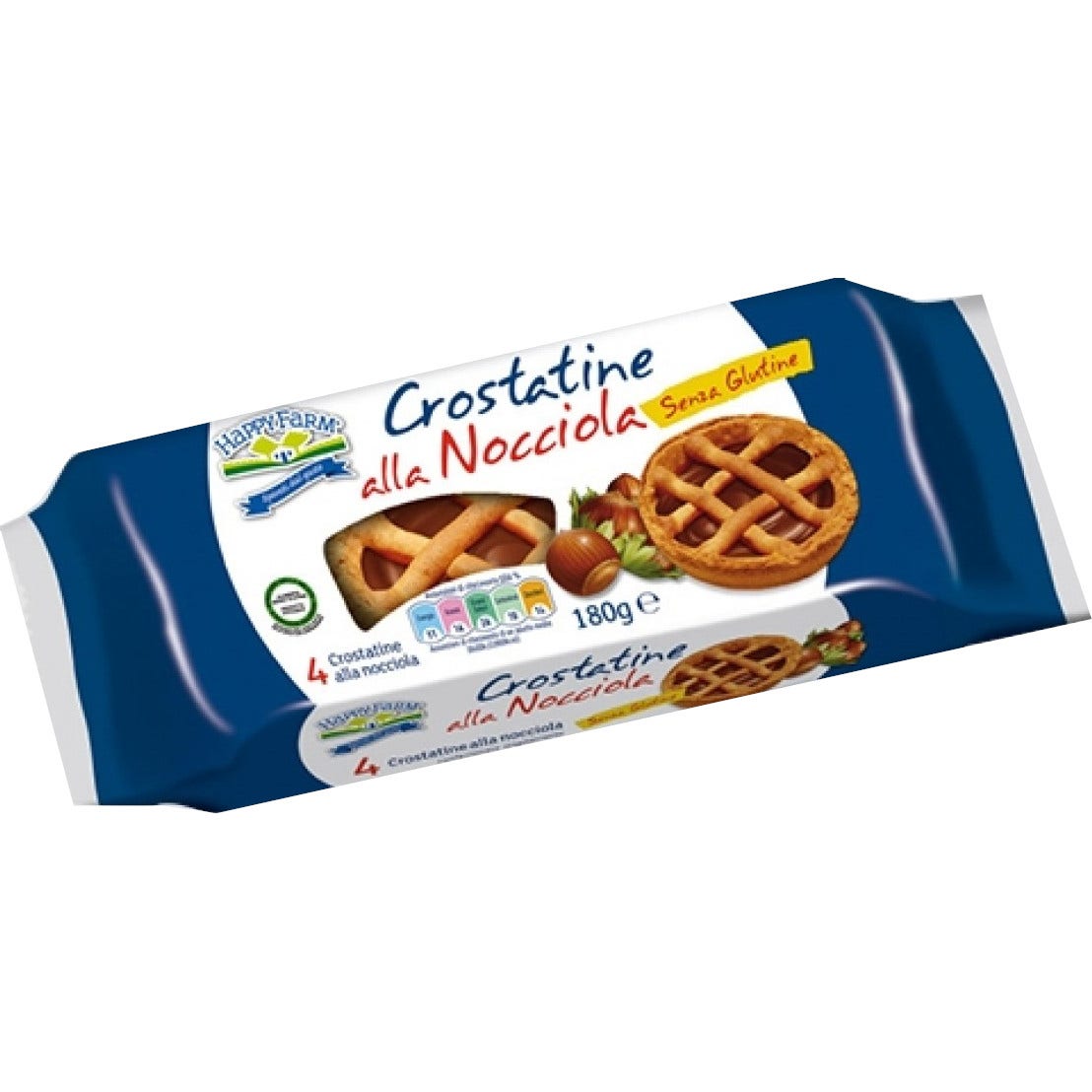 Happy Farm Tarta De Avellanas Sin Gluten 180g-3