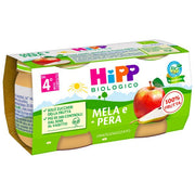 Hipp Puré de manzana y pera 2 x 80 g 4 meses+