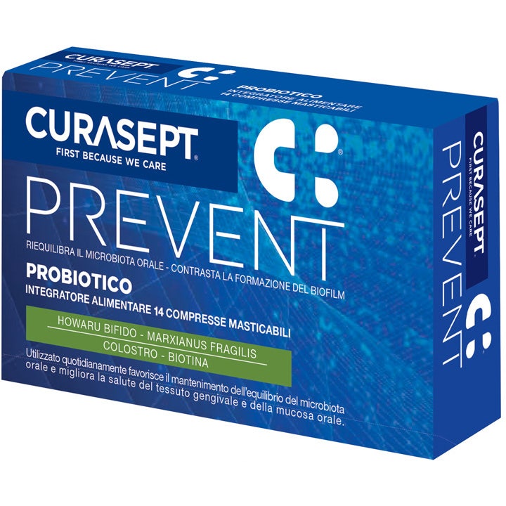 Curasept Prevent Probiótico 14 comprimidos masticables