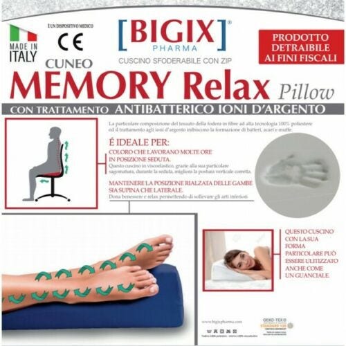 Almohada de cuña Memorelax-1