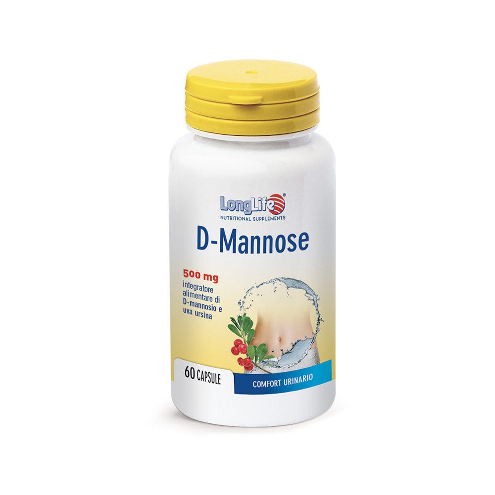 Longlife D-Manosa 60 Cápsulas-3