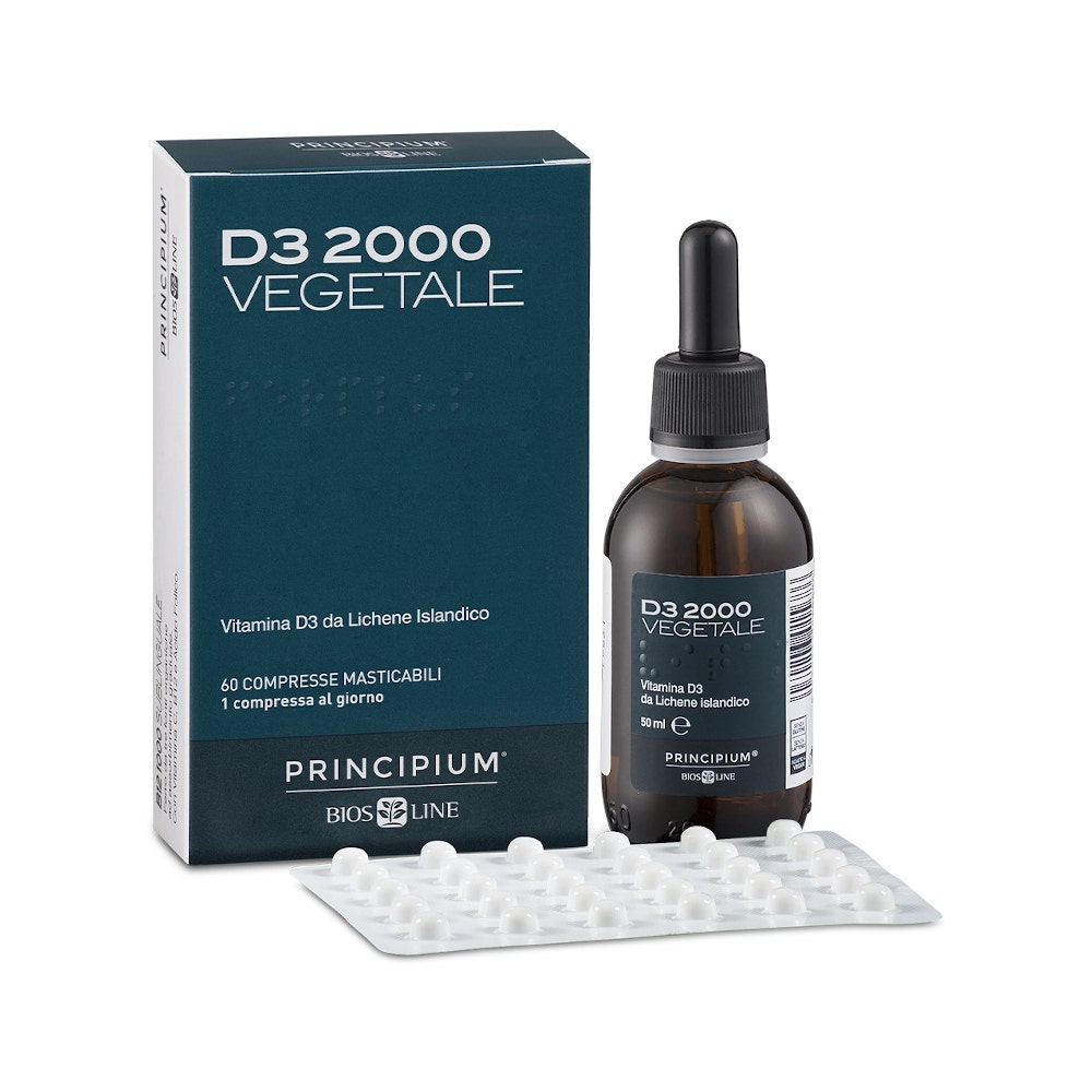 Principium D3 2000 Vegetal 60 Comprimidos-1
